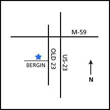 Map to R-Concepts, Inc., Howell Michigan